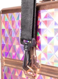 Koffer Groot Holo/Golden Rose XXL Met Opbergvakken -Cosmetica Korting Winkel 883x1200 3