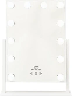 United Entertainment - Hollywood Spiegel Met 12 LEDs - 36x47,5 Cm - Wit -Cosmetica Korting Winkel 900x1200 44