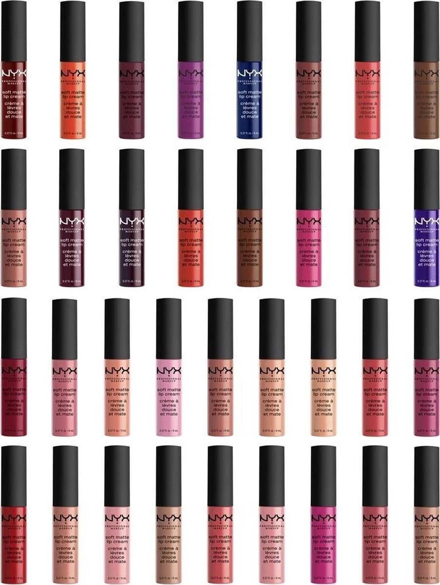 NYX Professional Makeup Soft Matte Lip Cream - Monte Carlo SMLC10 - Lippenstift 9 NYX Professional Makeup Soft Matte Lip Cream - Monte Carlo SMLC10 - Lippenstift - Afbeelding 7