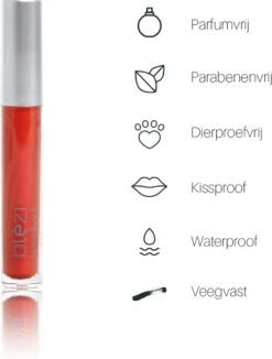 Blèzi® Lip Fix 95 Gracious Red - Lipstick - Lippenstift Langhoudend - Rood Bruin -Cosmetica Korting Winkel 909x1200 2