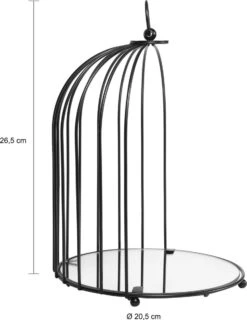 QUVIO Badkamer Organizer Voor Make-up Of Parfum / Organizer Make Up / Organizer Parfum / Organizer Badkamer - Decoratieve Vogelkooi -Cosmetica Korting Winkel 925x1200 4