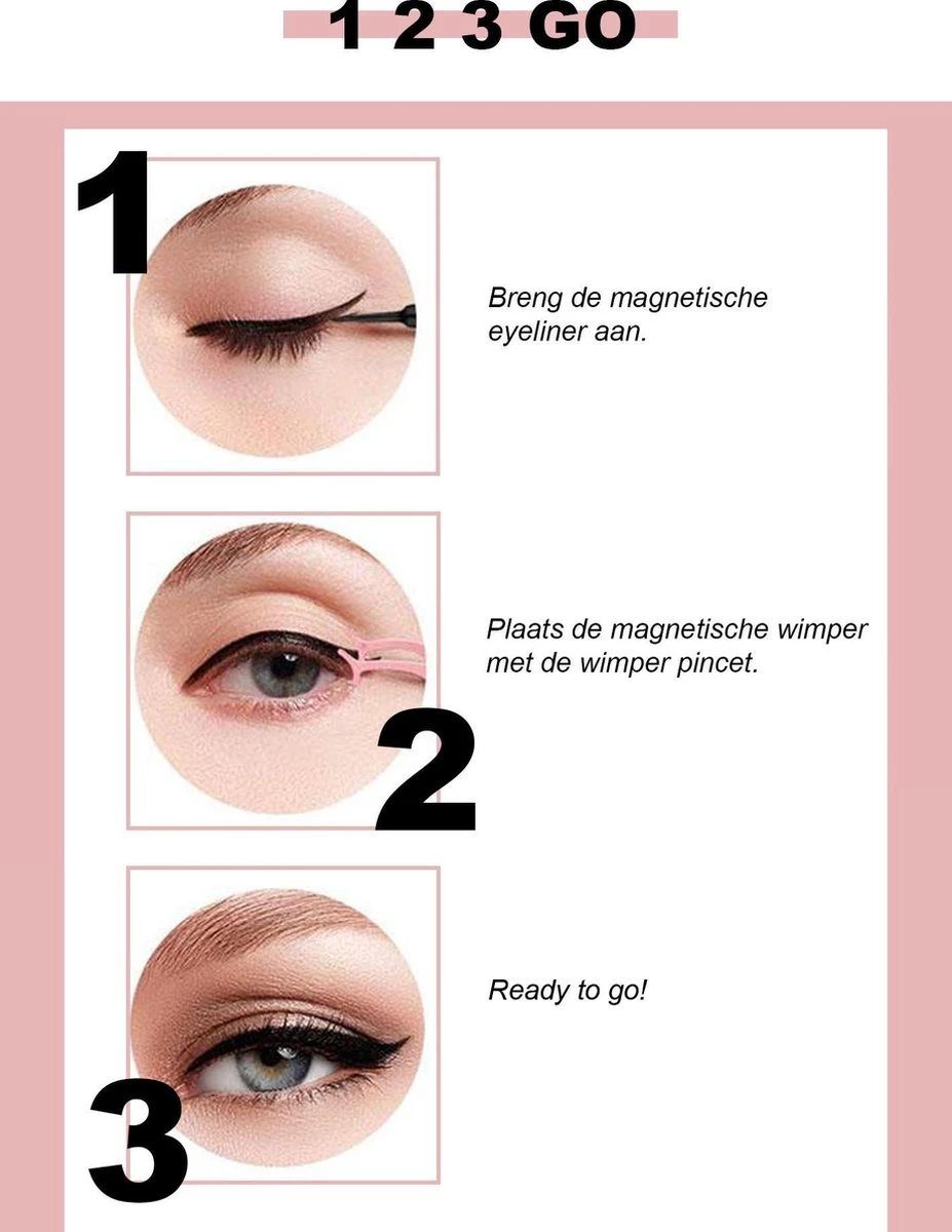 Nepwimers Zonder Lijm | Magnetische Wimpers | Eyeliners | Diamond Wimpers | Pincet | Wimperset | Model Diamond | Fake Lashes | M5 Lashes Diamond Set | Herbruikbare Wimpers | 3D Wimpers | Kit | Waterbestendig | Natuurlijke Wimpers | Waterproof 15 Nepwimers Zonder Lijm | Magnetische Wimpers | Eyeliners | Diamond Wimpers | Pincet | Wimperset | Model Diamond | Fake Lashes | M5 Lashes Diamond Set | Herbruikbare Wimpers | 3D Wimpers | Kit | Waterbestendig | Natuurlijke Wimpers | Waterproof - Afbeelding 13