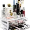 AWEMOZ Make-Up Organizer - Beauty Organizer Voor Make Up - Opbergbox - Opbergdoos Cosmetica - Sieradendoos - 20 Opbergvakken - Nagellak - Lippenstift - Transparant - Cadeau Voor Vrouw -Cosmetica Korting Winkel 929x1200 5
