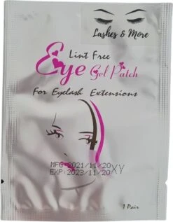 Merkloos EyePads - 100 Stuks (50 Paar) - Oogkussens - Wimperextensions - Make Up - Gel Pads - Wimper Sticker - Lashes - Groot - 50 Paar -Cosmetica Korting Winkel 934x1200 1