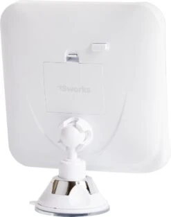 Vergroot Make Up En Scheer Spiegel Met LED Verlichting Vierkant - 10x Vegroting En Natuurlijk Licht Voor Cosmetica/Scheren/Epileren - 360° Graden Verstelbare Zuignap En Wandbevestiging -Cosmetica Korting Winkel 946x1200 2