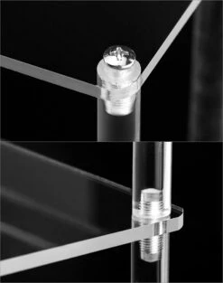 QWORK 3-laags Acryl Displaystandaard, Transparant Acryl Display Riser Plank Voor Figuren, Sieraden, Cupcake, Lippenstift, Nagellak, Kruiden, 30x21x15cm 13 QWORK 3-laags Acryl Displaystandaard, Transparant Acryl Display Riser Plank Voor Figuren, Sieraden, Cupcake, Lippenstift, Nagellak, Kruiden, 30x21x15cm -Cosmetica Korting Winkel 947x1200 11