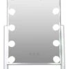 Witte Metalen Make-up Hollywood LED Spiegel, 12x Dimbare LED Bulbs. 3 Kleuren Licht -Cosmetica Korting Winkel 948x1200 6
