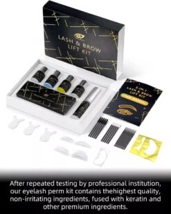 Flora Ruby - Wimper & Wenkbrauw Lifting Set 2 In 1 - Professionele 2 In 1 Lash Lift & Brow Lamination Kit - Permanente Wimperkruller -Cosmetica Korting Winkel 955x1200