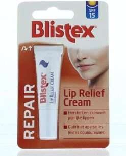 Blistex Lip Relief Cream - 6 Ml - Lippenbalsam -Cosmetica Korting Winkel 970x1200 4