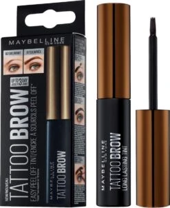 Maybelline New York Tattoo Brow Peel-Off Wenkbrauwgel - 2 Medium Brown - Bruin -Cosmetica Korting Winkel 981x1200 7