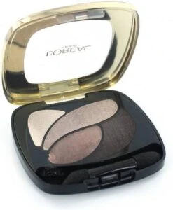 L'Oréal Paris Color Riche Quad Eyeshadow - E4 Marron Glacé -Cosmetica Korting Winkel 987x1200 4