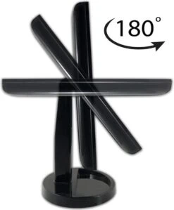 GROTE, Drieluik LED Make-up Spiegel Touch Knop En Dimmer 1, 3, 5 En 10 Maal Vergroting Inclusief Usb Kabel, Spiegels -Cosmetica Korting Winkel 991x1200 2